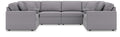 Modmax Granite 8-Piece Sectional