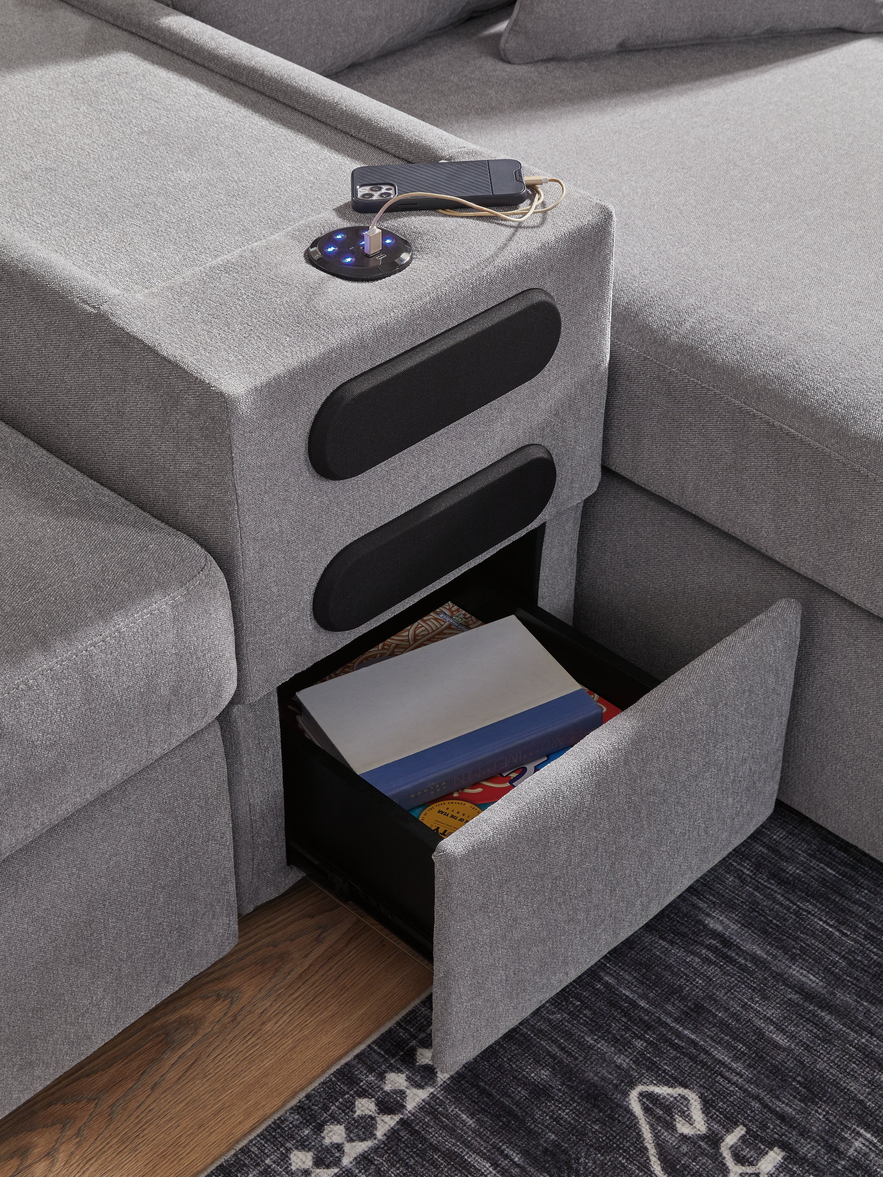 Modmax Granite 8-Piece Sectional