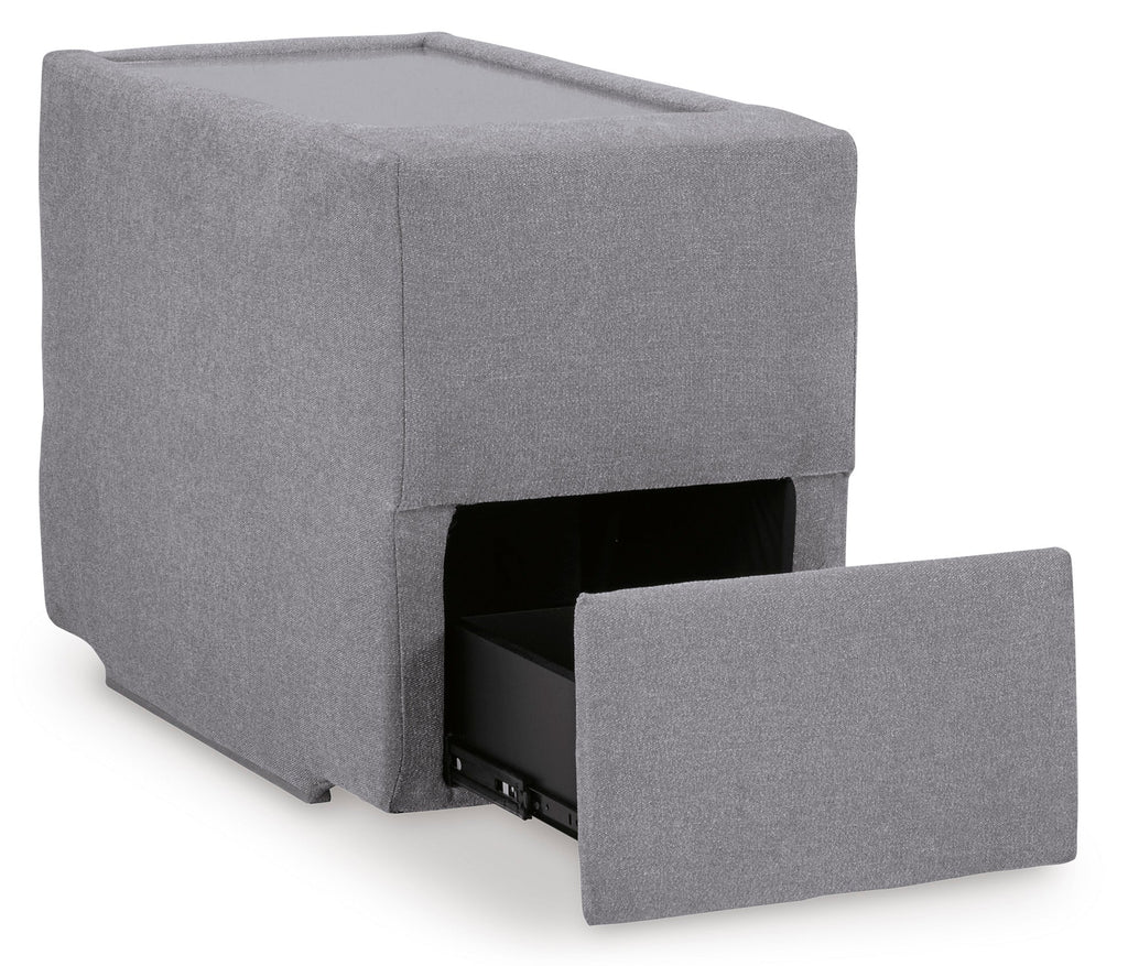 Modmax Granite 8-Piece Sectional with Storage Consoles