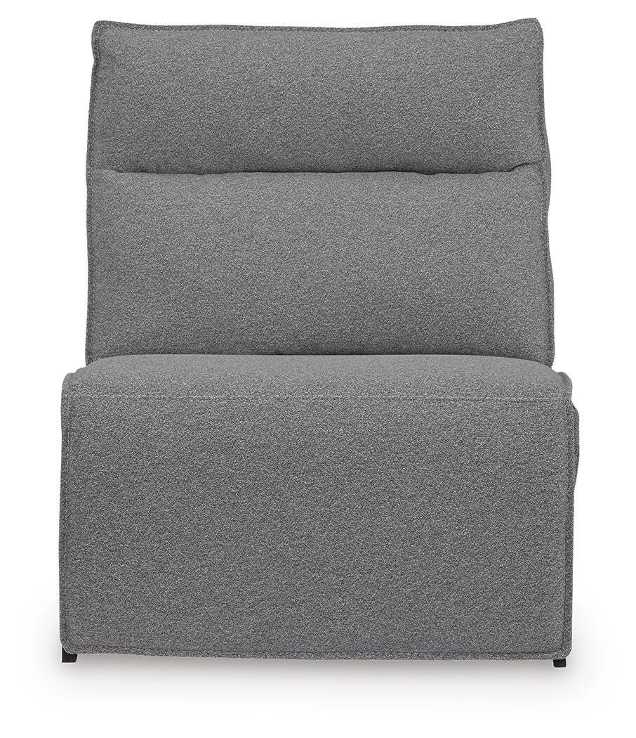 Modmax II Salt and Pepper 7 Pc Power Reclining Sectional