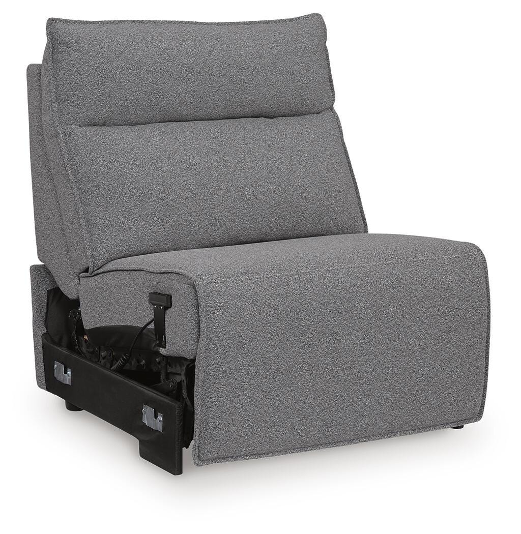 Modmax II Salt and Pepper 7 Pc Power Reclining Sectional