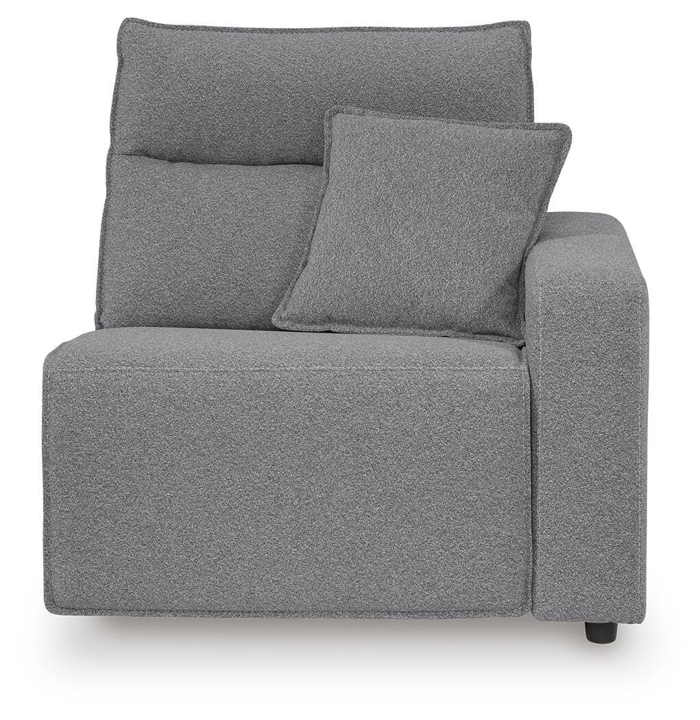 Modmax II Salt and Pepper 7 Pc Power Reclining Sectional