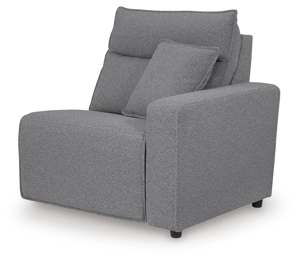 Modmax II Salt and Pepper 7 Pc Power Reclining Sectional