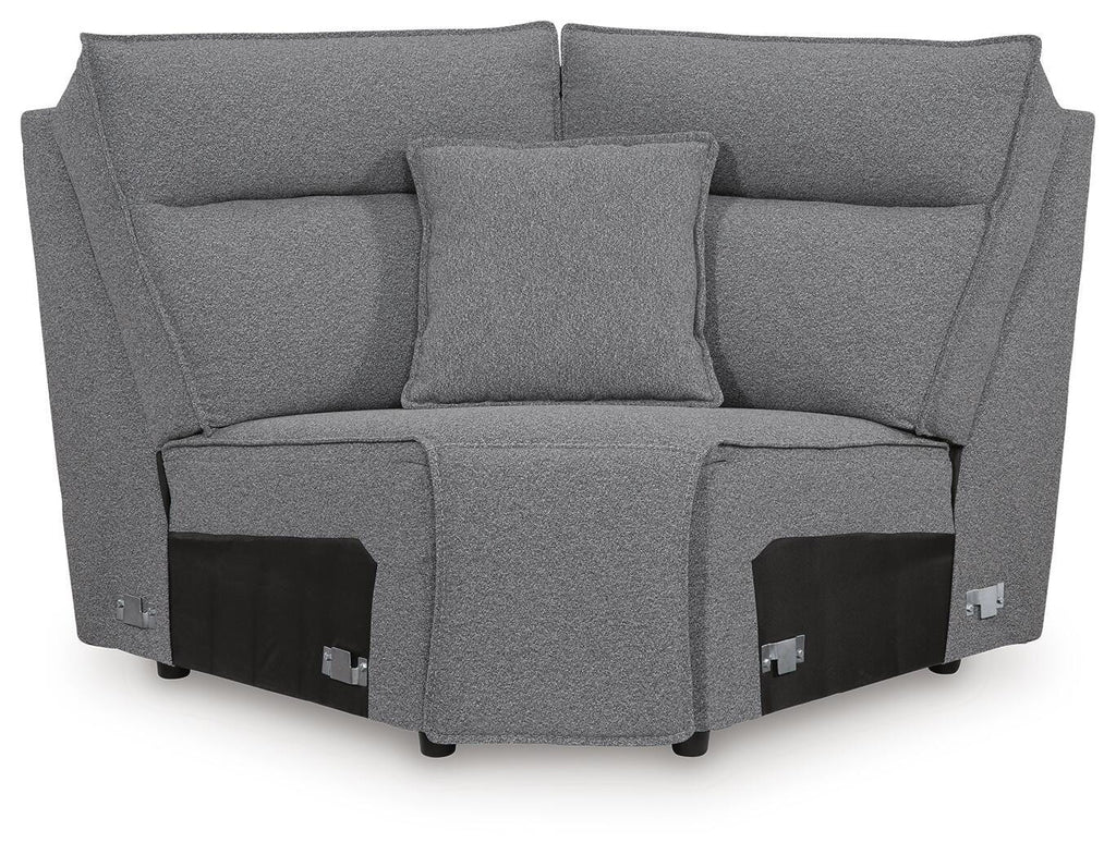 Modmax II Salt and Pepper 7 Pc Power Reclining Sectional