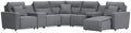Modmax II Salt and Pepper 7 Pc Power Reclining Sectional