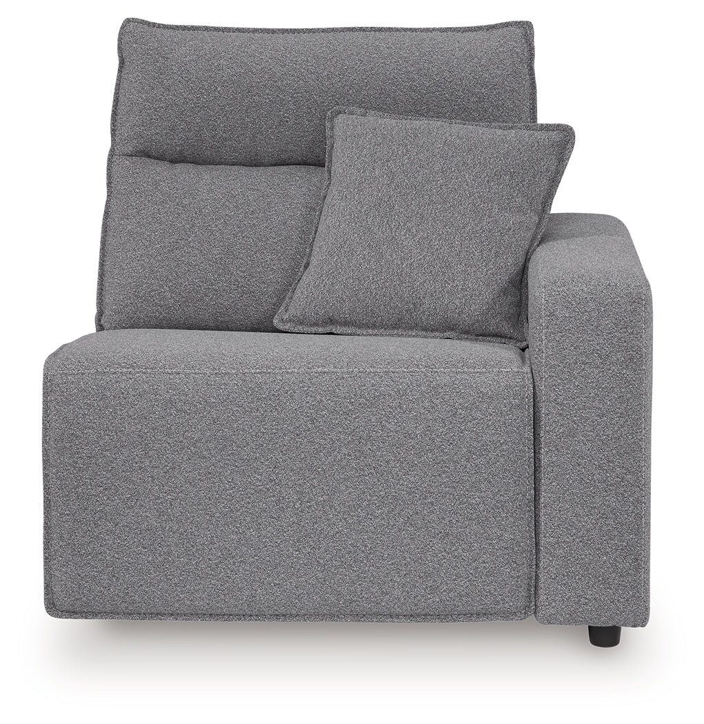 Modmax II Salt and Pepper 8 Pc Power Reclining Sectional