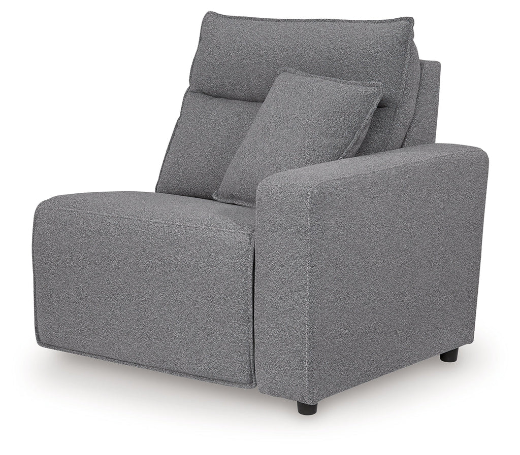 Modmax II Salt and Pepper 8 Pc Power Reclining Sectional