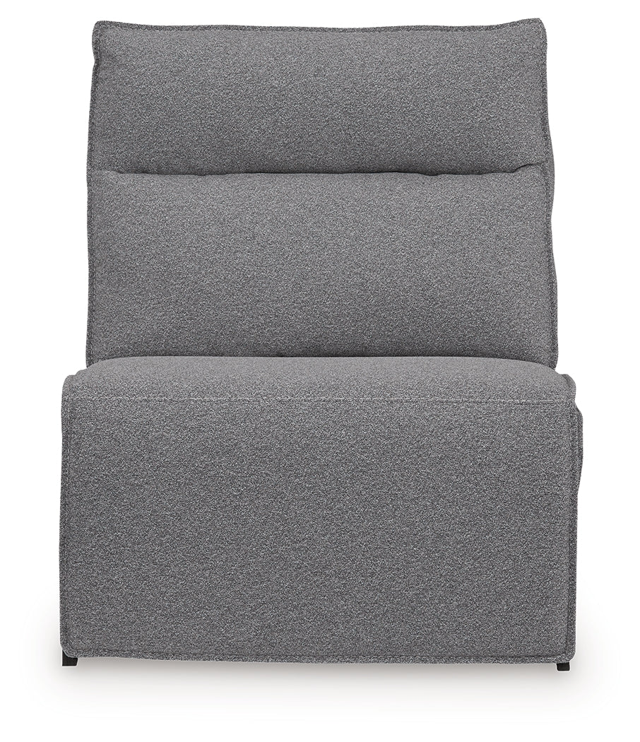 Modmax II Salt and Pepper 8 Pc Power Reclining Sectional