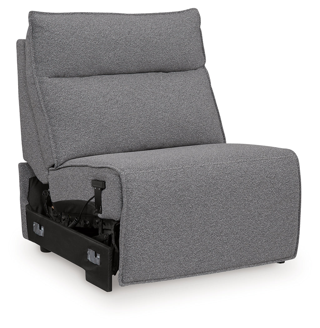 Modmax II Salt and Pepper 8 Pc Power Reclining Sectional