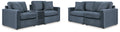 Modmax Ink 3-Piece Sectional Sofa and 2-Piece Sectional Loveseat