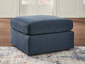 Modmax Ink Oversized Accent Ottoman (High-Resiliency Foam)