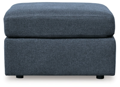 Modmax Ink Oversized Accent Ottoman (High-Resiliency Foam)