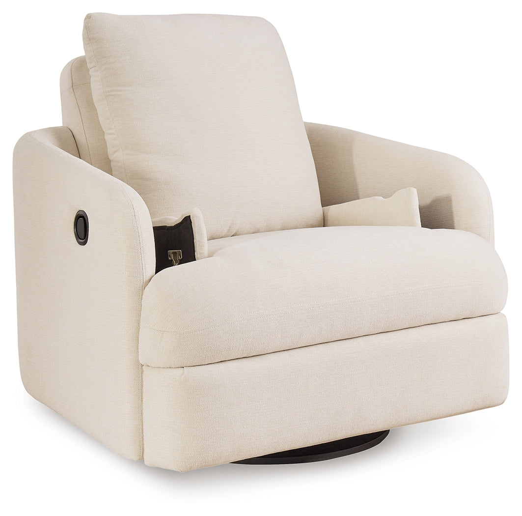 Modmax Oyster 3 Pc Sectional Sofa, 2 Pc Sectional Loveseat, Console and Swivel Glider Recl