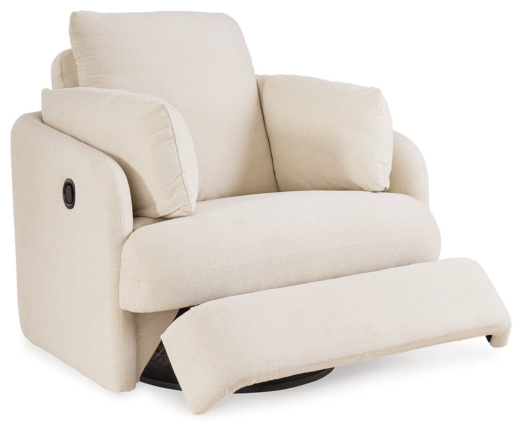 Modmax Oyster 3 Pc Sectional Sofa, 2 Pc Sectional Loveseat, Console and Swivel Glider Recl
