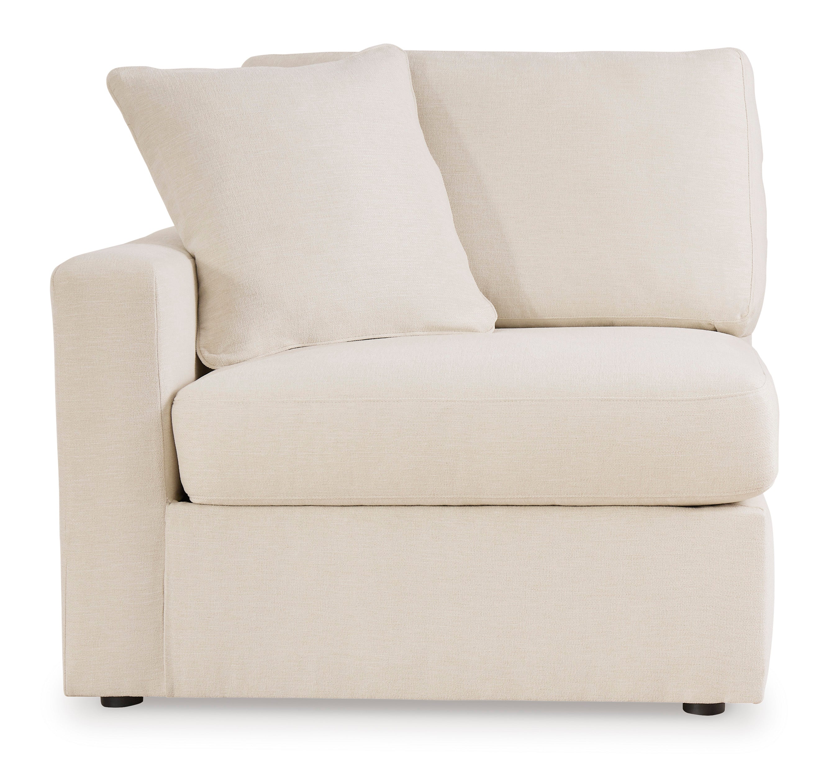 Modmax Oyster 3 Pc Sectional Sofa, 2 Pc Sectional Loveseat, Console and Swivel Glider Recl