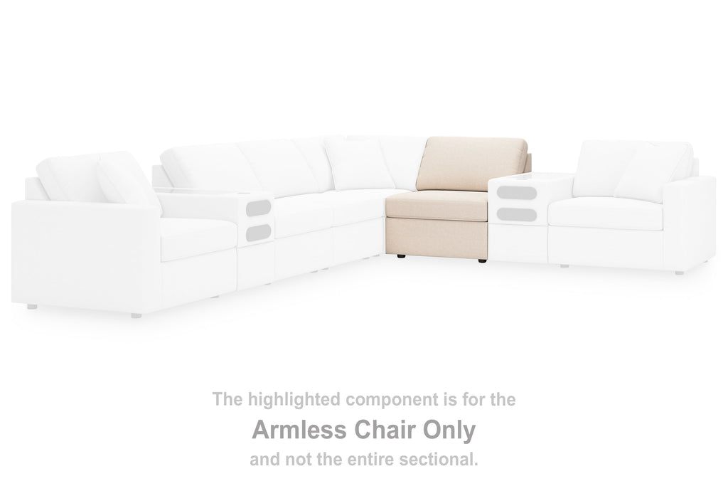 Modmax Oyster 4-Piece Sectional incl. Storage Console w/ Audio System
