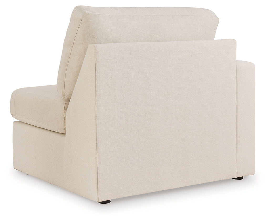 Modmax Oyster 4 Pc Sectional incl. Storage Console w/ Audio System and Ottoman