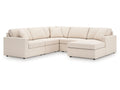 Modmax Oyster 5-Piece Sectional with Chaise