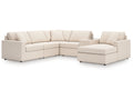 Modmax Oyster 6-Piece Sectional with Chaise