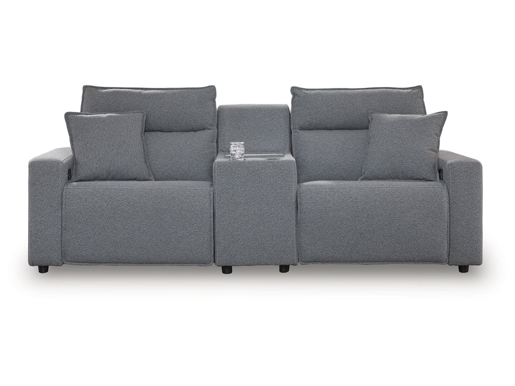 Modmax Salt and Pepper 3-Piece Power Reclining Sectional