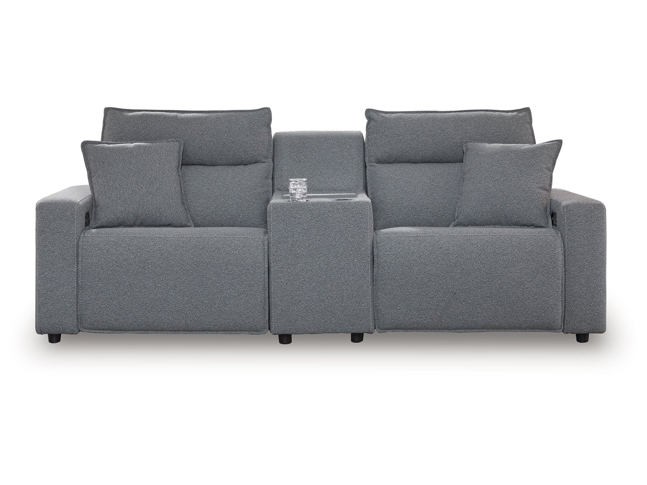 Modmax Salt and Pepper 3-Piece Power Reclining Sectional