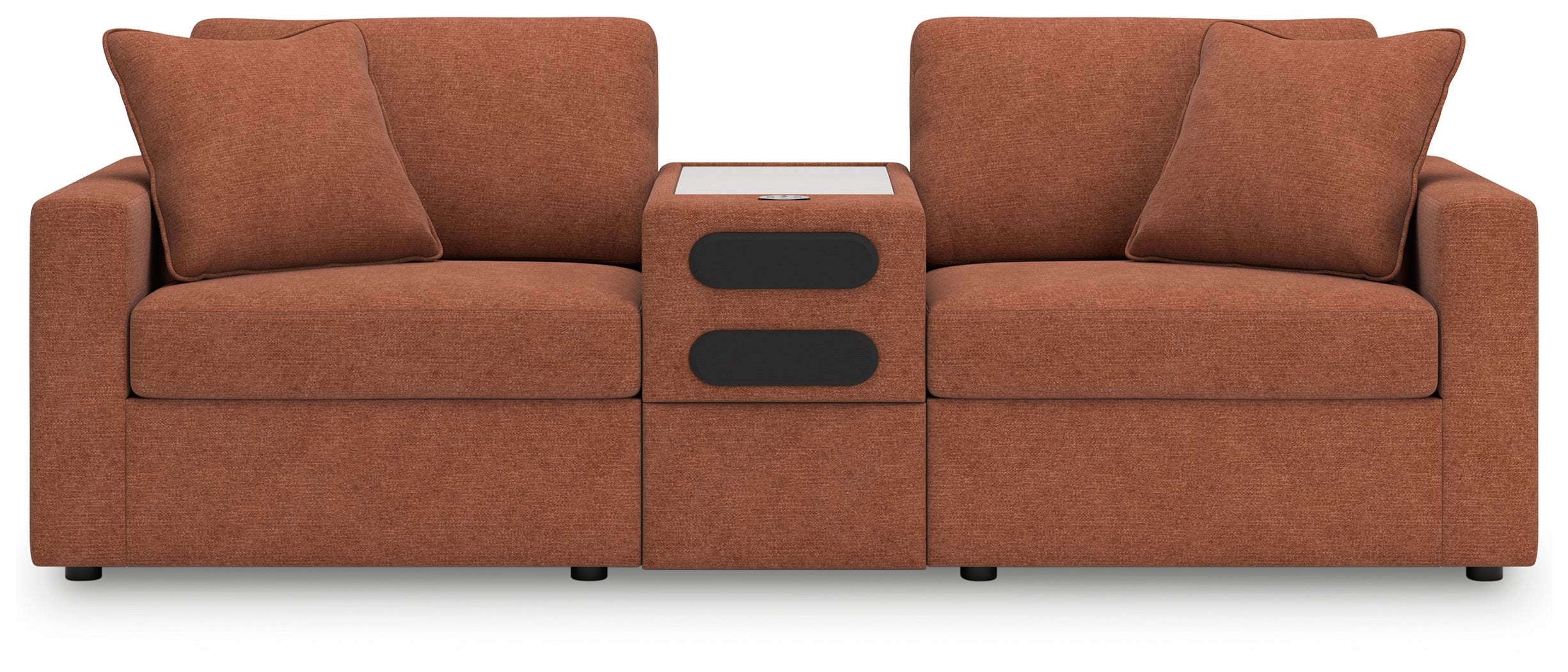 Modmax Spice 3-Piece Sectional w/Audio Storage Console
