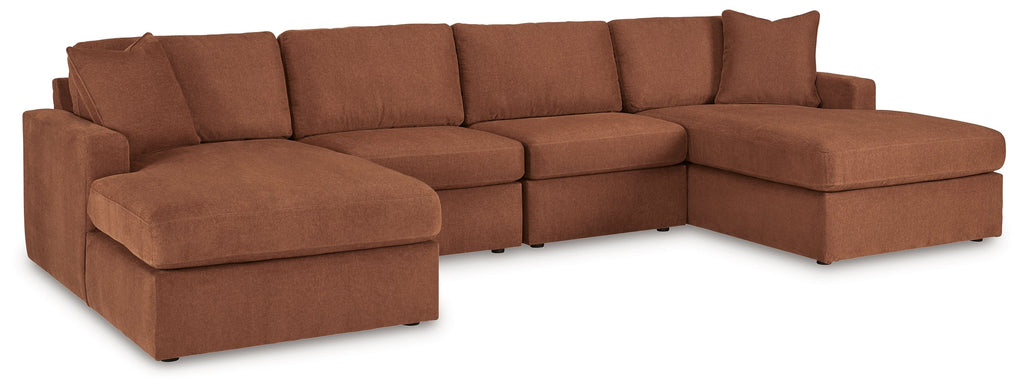 Modmax Spice 4-Piece Sectional w/Chaise