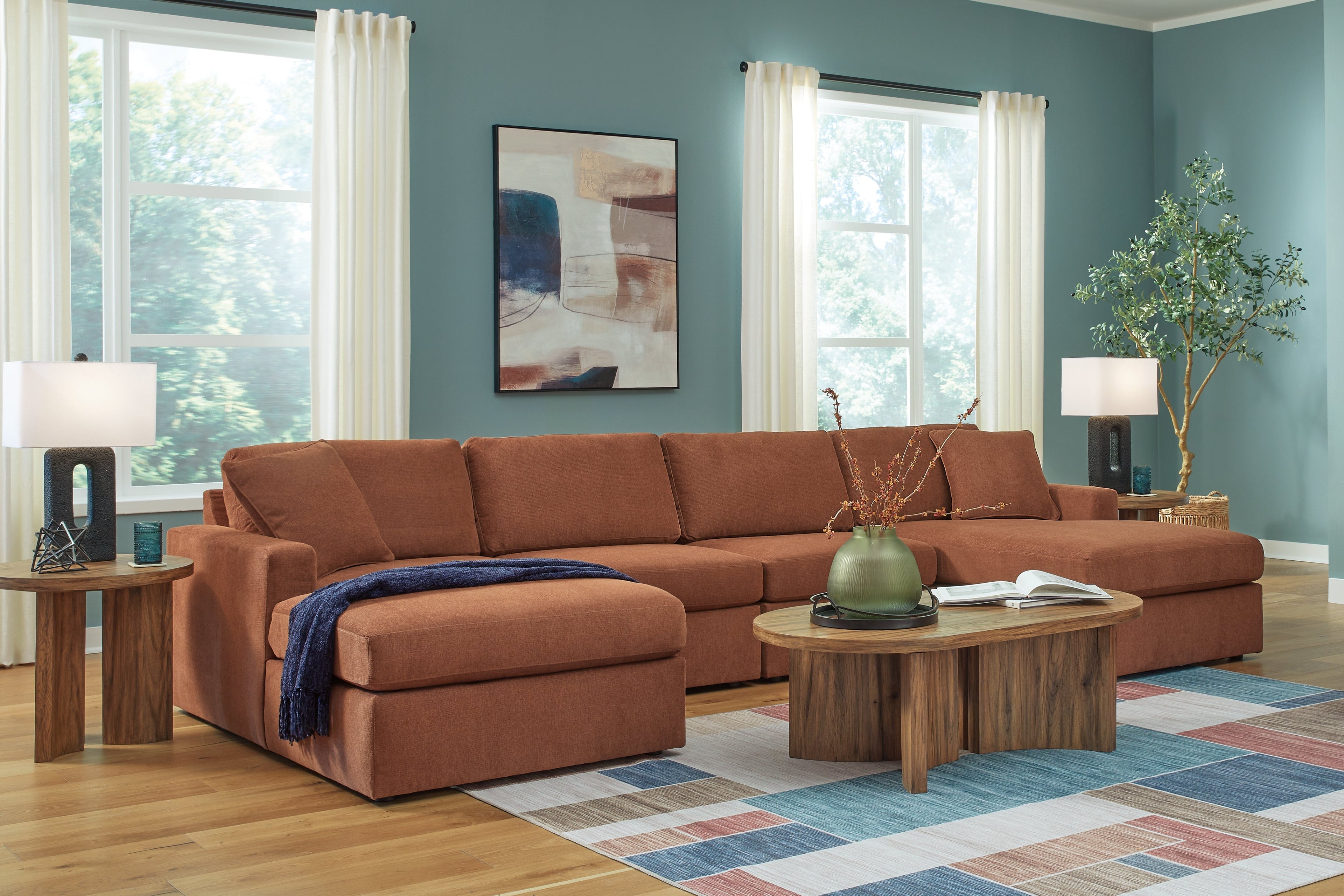 Modmax Spice 4-Piece Sectional w/Chaise