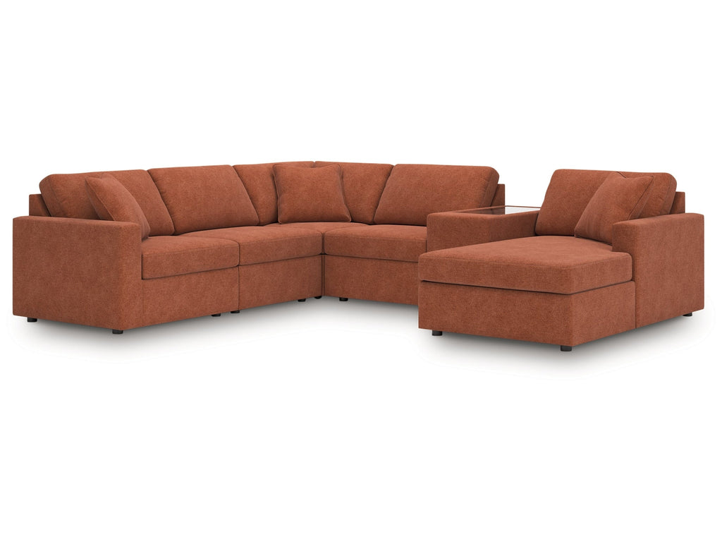 Modmax Spice 6-Piece Sectional with Chaise