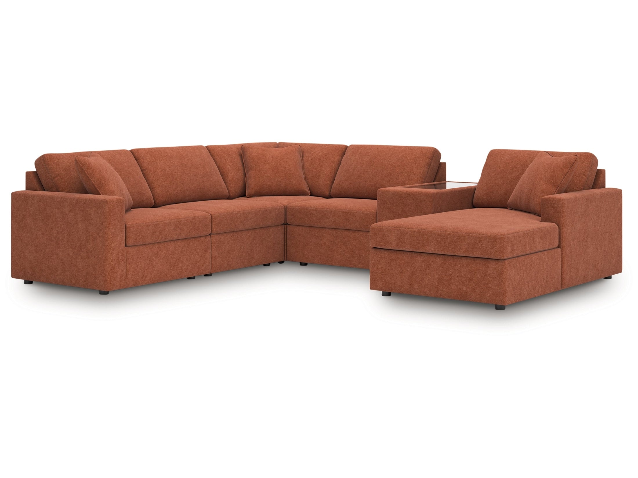 Modmax Spice 6-Piece Sectional with Chaise