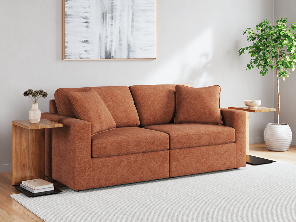 Modmax Spice 7-Piece Sectional and 2 Ottomans