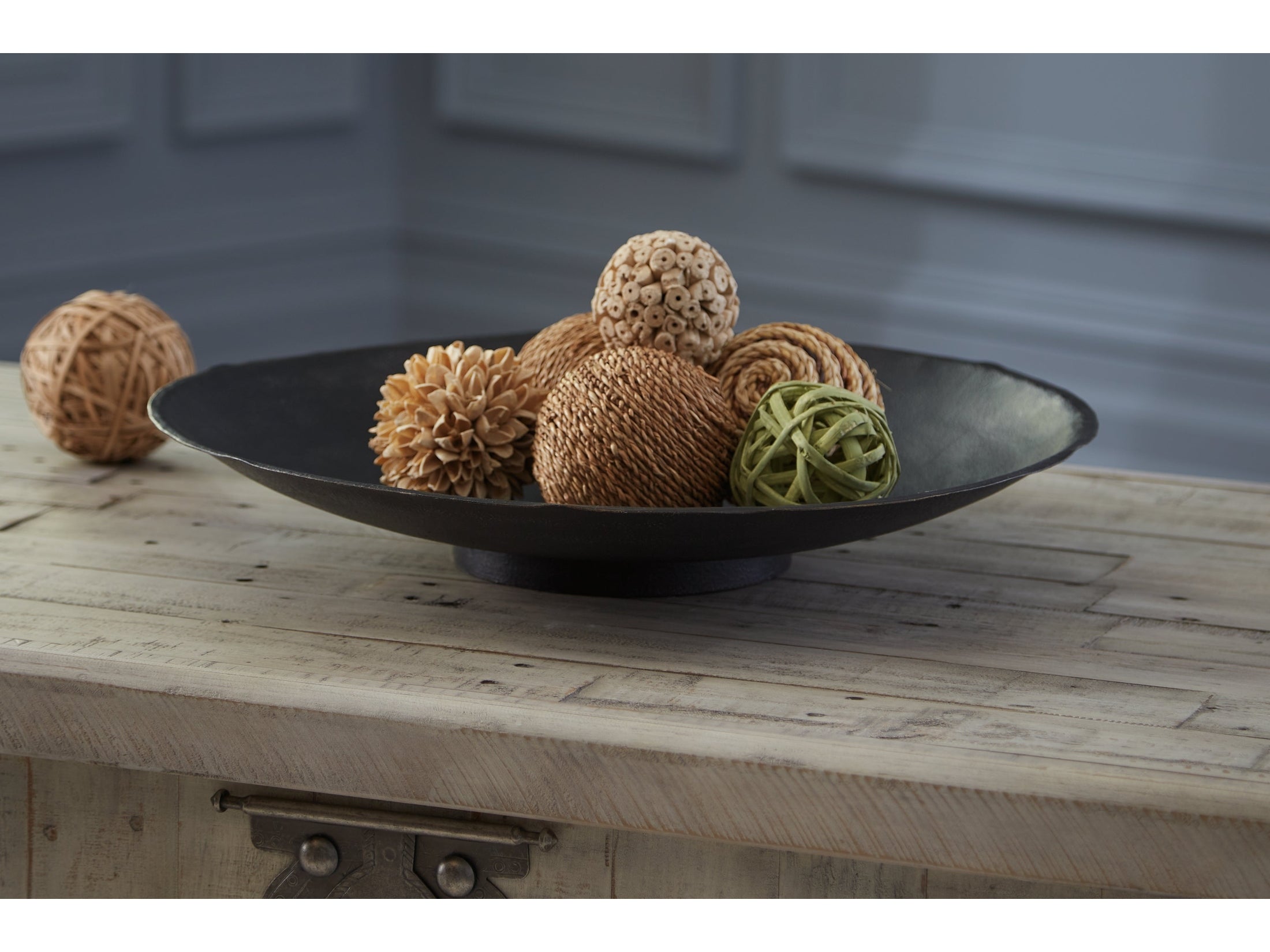 Moises Antique Brown Bowl