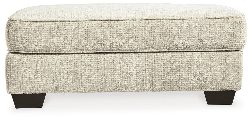 Monaghan Sandstone Oversized Chair and Ottoman
