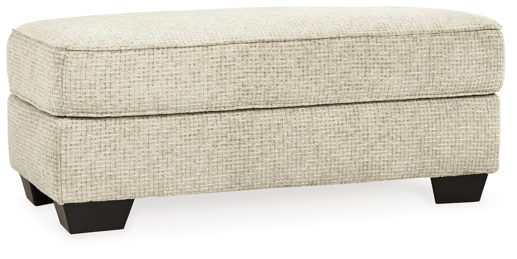 Monaghan Sandstone Oversized Chair and Ottoman