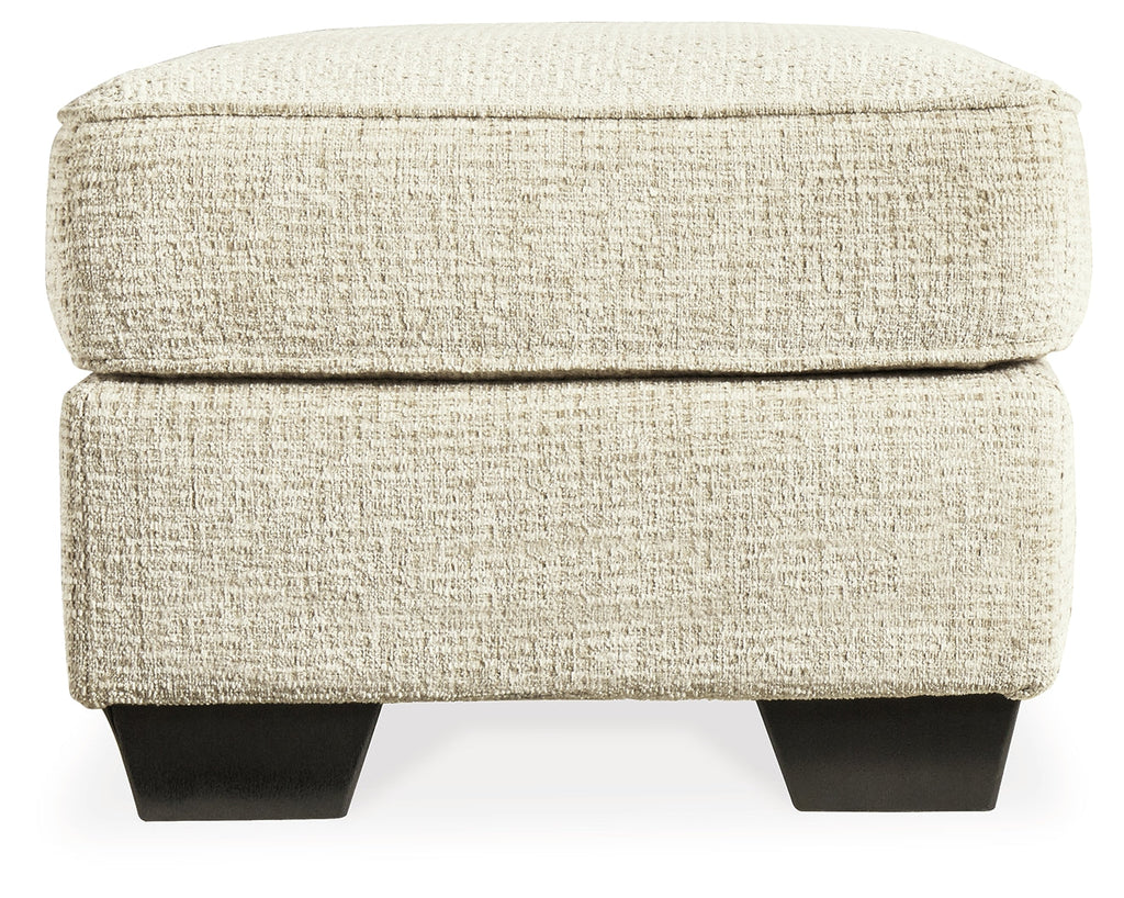 Monaghan Sandstone Oversized Chair and Ottoman