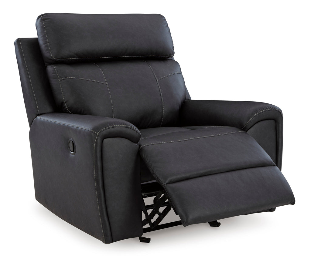 Montacute Black Recliner