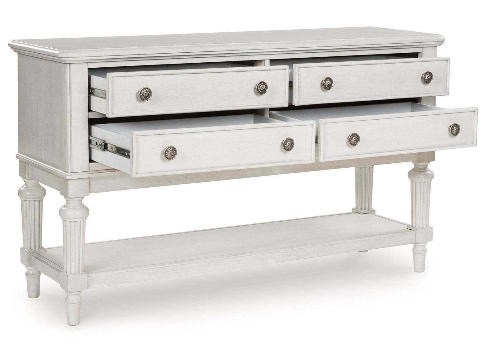Montelaine Antique White Dining Room Server