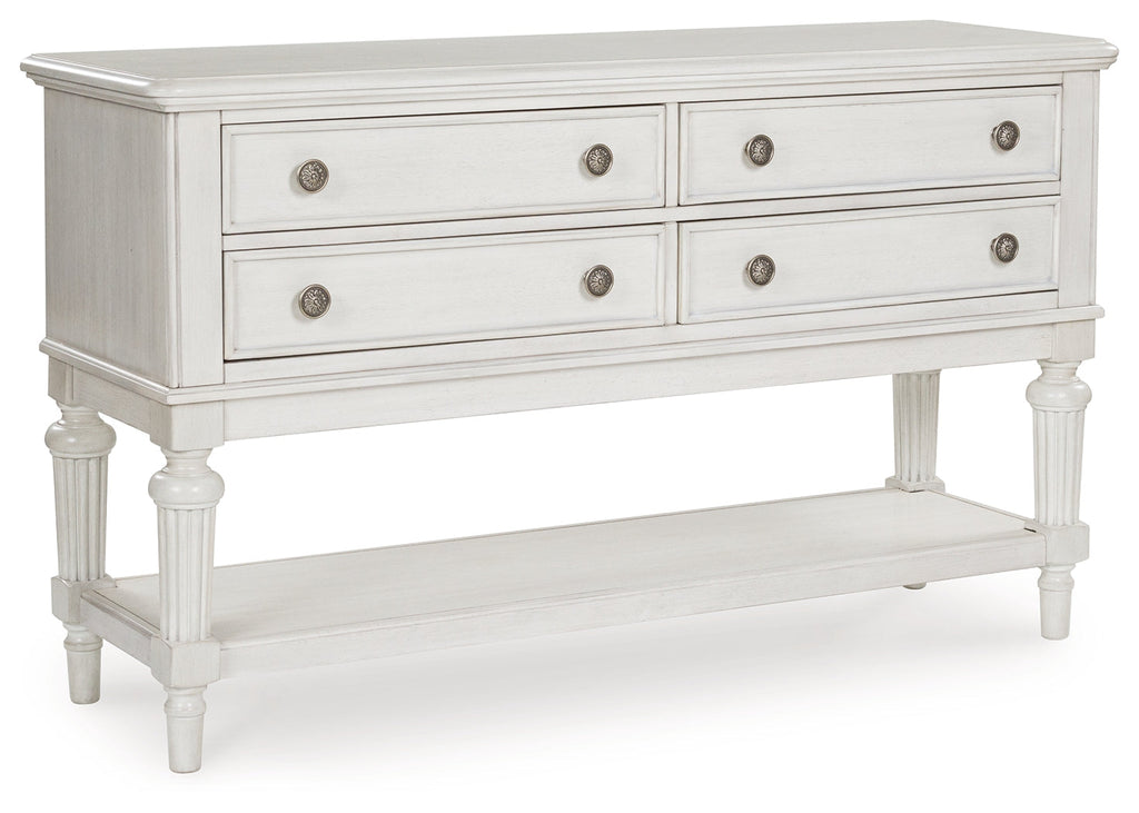 Montelaine Antique White Dining Room Server