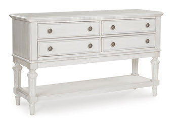 Montelaine Antique White Dining Room Server