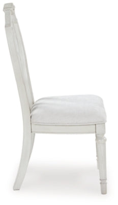 Montelaine Antique White Dining Side Chair (Set of 2)