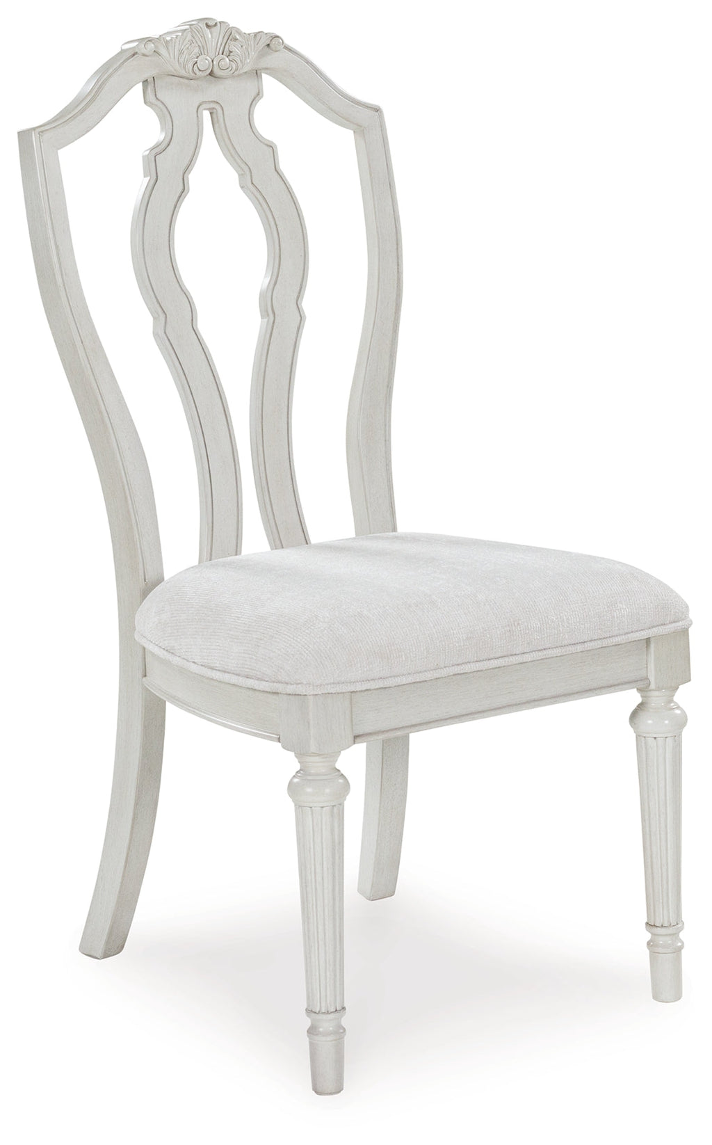 Montelaine Antique White Extension Dining Table and 4 Chairs