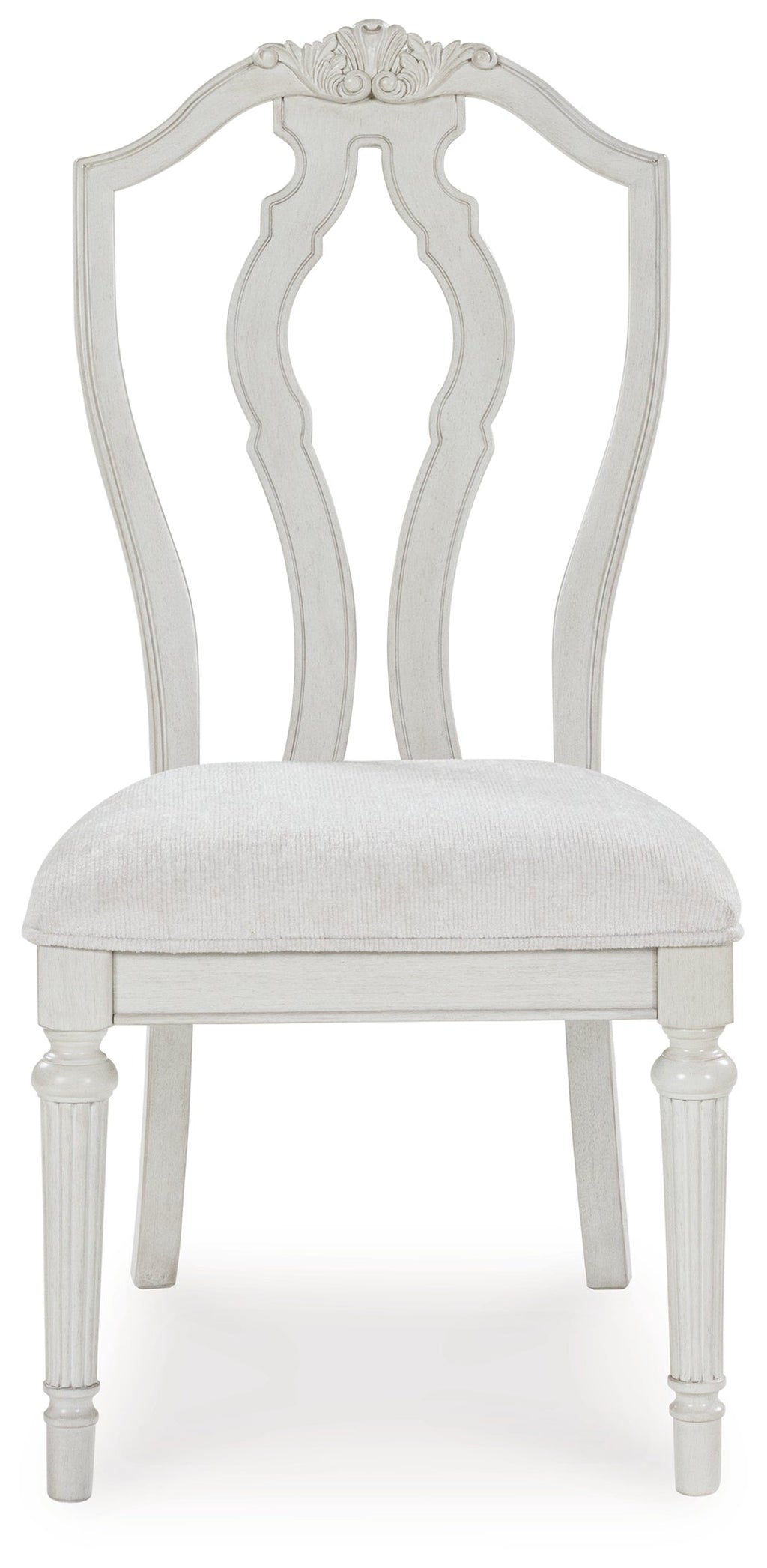 Montelaine Antique White Extension Dining Table and 6 Chairs