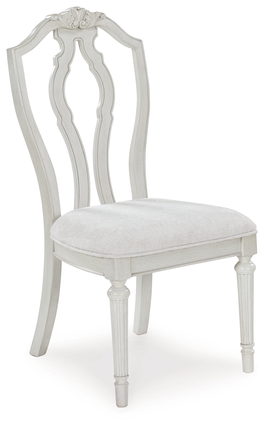 Montelaine Antique White Extension Dining Table and 6 Chairs