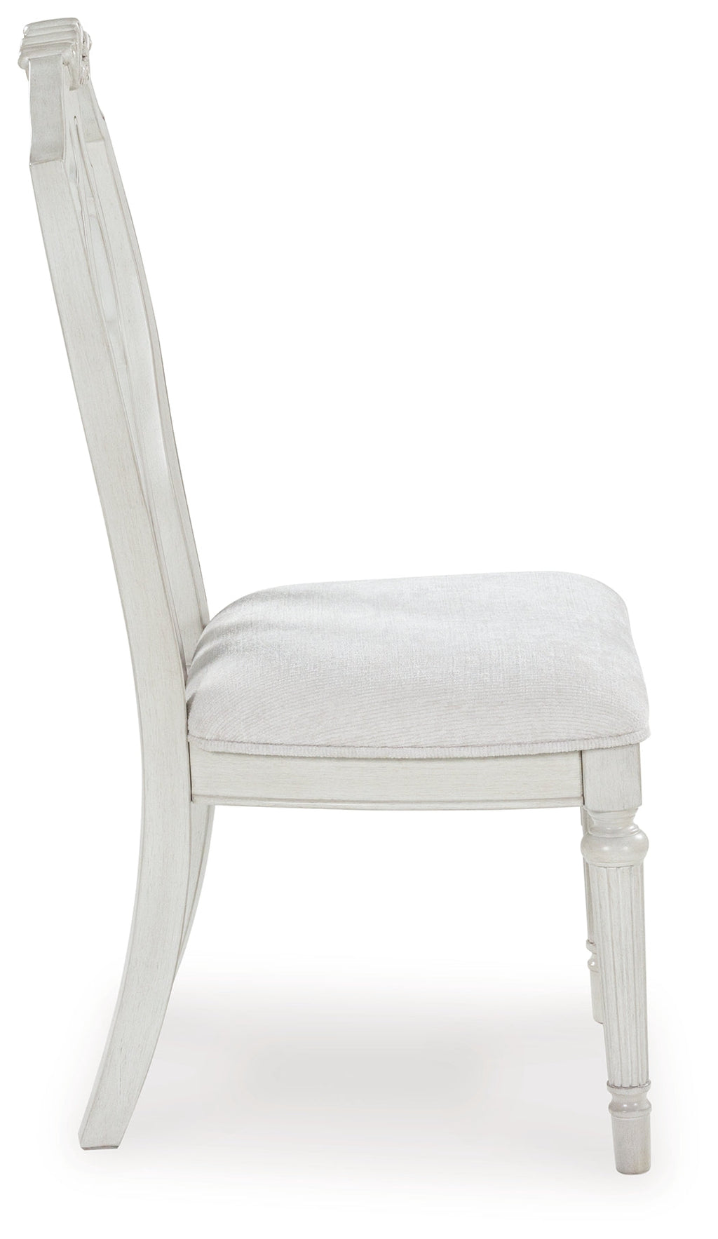 Montelaine Antique White Extension Dining Table and 6 Chairs