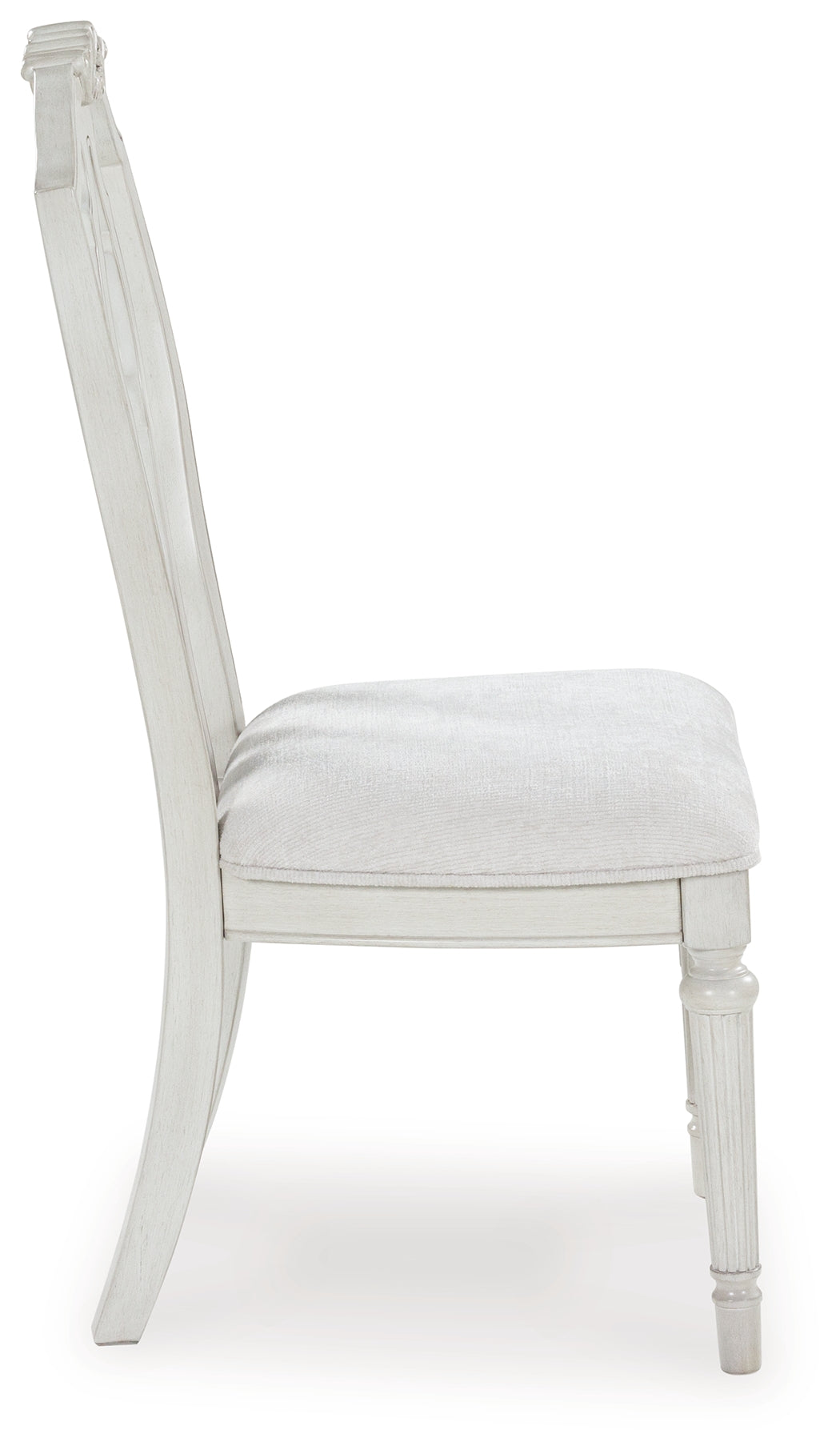Montelaine Antique White Extension Dining Table and 6 Chairs