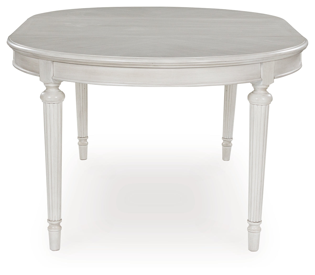 Montelaine Antique White Extension Dining Table and 6 Chairs