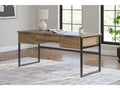 Montia Light Brown 67" Home Office Desk