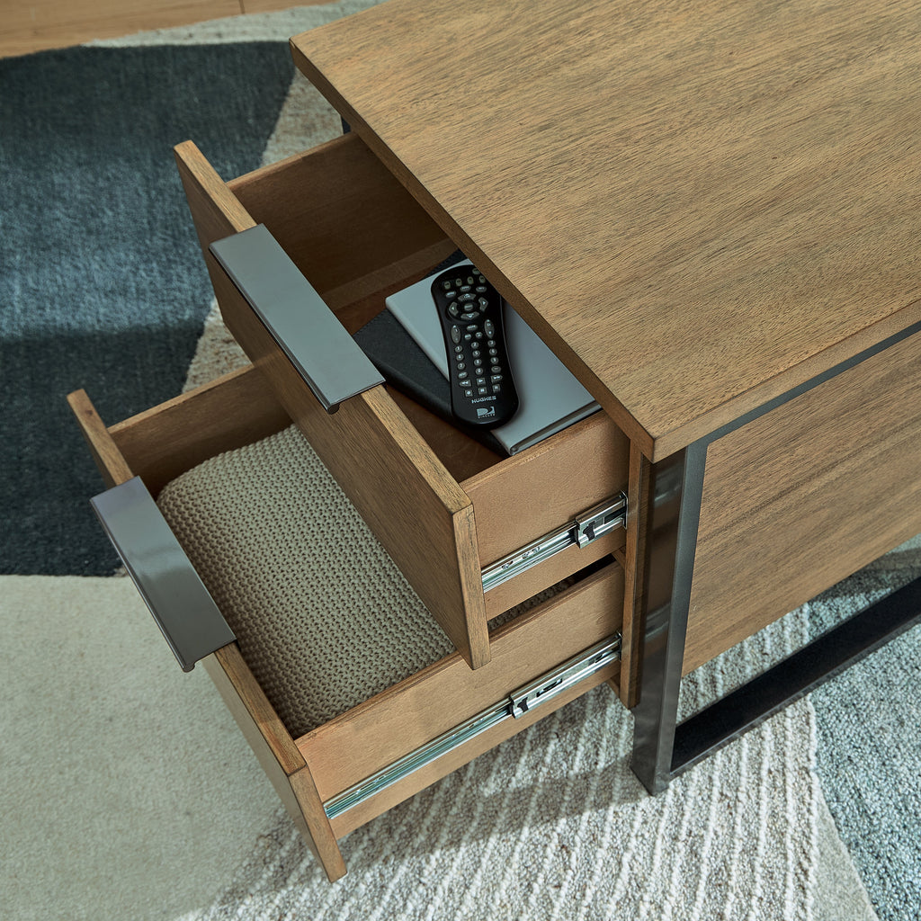 Montia Light Brown End Table