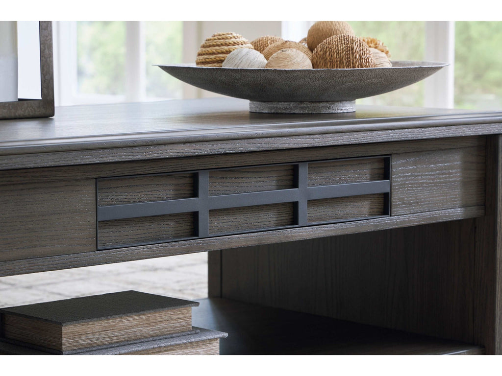 Montillan Grayish Brown Lift-Top Coffee Table