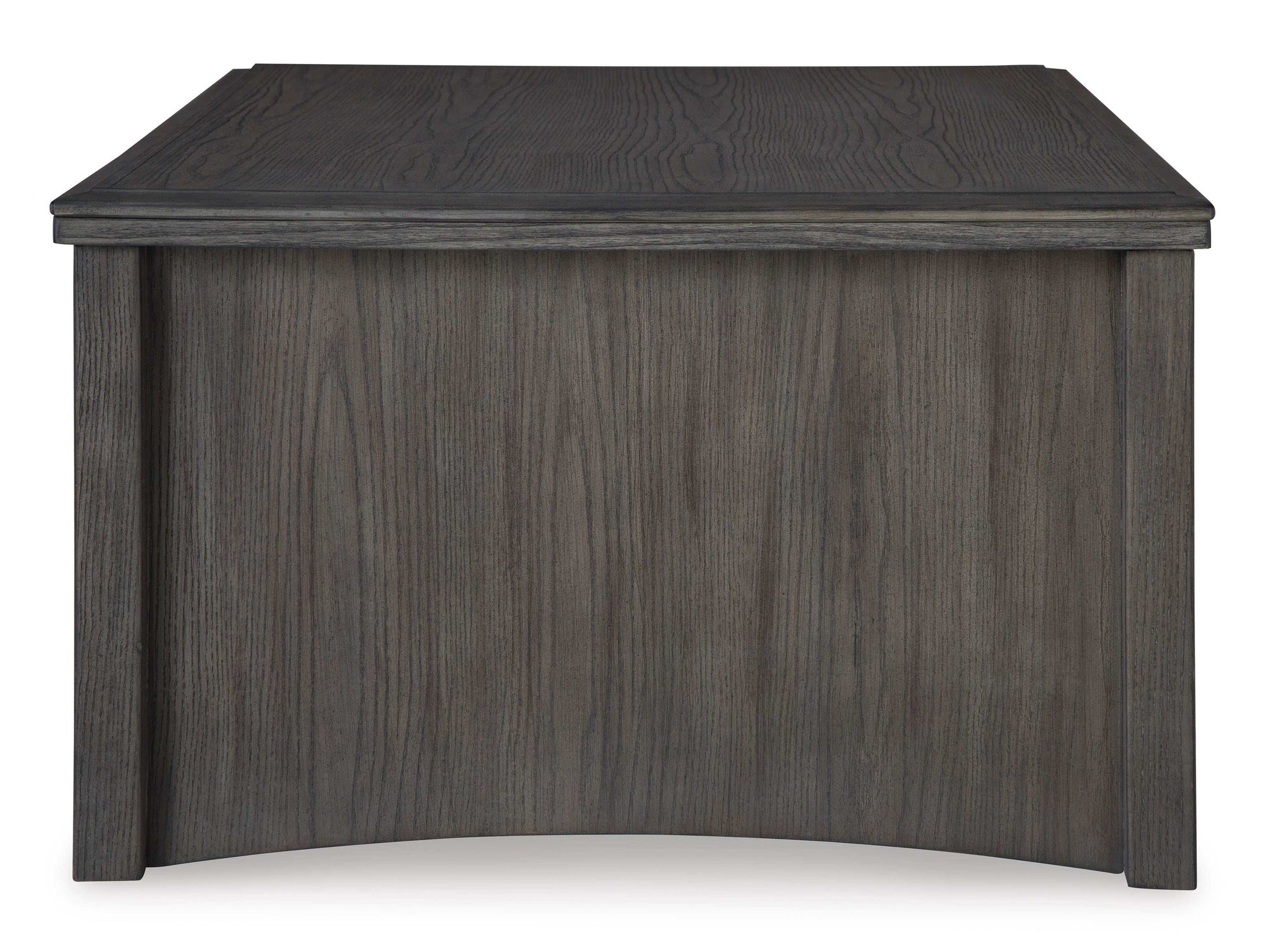 Montillan Grayish Brown Lift-Top Coffee Table